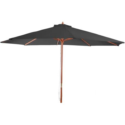 Parasole Mendler Florida - 3,5m Polyester/Bois Protection UV - Publicité Parasole Mendler Florida - 3,5m Polyester/Bois Protection UV - Publicité