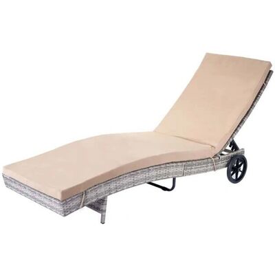 Chaise de jardin MENDLER - Réglable, Résistante à l'eau, Poly-rattan - Publicité Chaise de jardin MENDLER - Réglable, Résistante à l'eau, Poly-rattan - Publicité