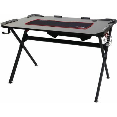 Escritorio de juego HHG Modelo 177 - Superficie grande, resistente al agua y a los arañazos Escritorio de juego HHG Modelo 177 - Superficie grande, resistente al agua y a los arañazos