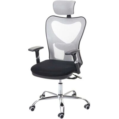 HHG - 218 - Nero - Grigio - Sedia da ufficio HHG - 218 - Nero - Grigio - Sedia da ufficio