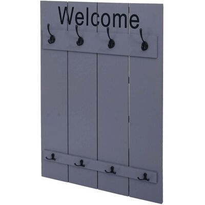 HHG - 921 Welcome - Gris-Azul - 91x60cm - Wardrobe HHG - 921 Welcome - Gris-Azul - 91x60cm - Wardrobe