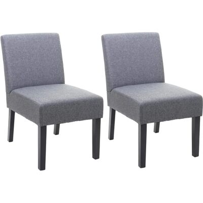 Ensemble de Chaises de Salle à Manger Mendler Modèle HWC-F61 - Stable & Confortable - Publicité Ensemble de Chaises de Salle à Manger Mendler Modèle HWC-F61 - Stable & Confortable - Publicité