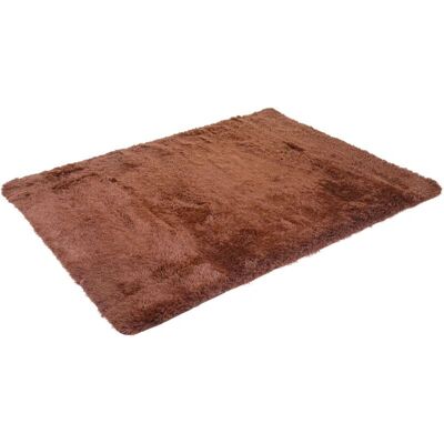 HHG - 274 - Marrone scuro - 200x140cm - Rug HHG - 274 - Marrone scuro - 200x140cm - Rug