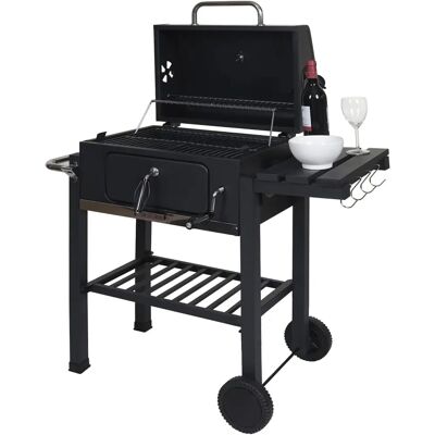 MCW K93 - Holzkohlegrill - Schwarz MCW K93 - Holzkohlegrill - Schwarz