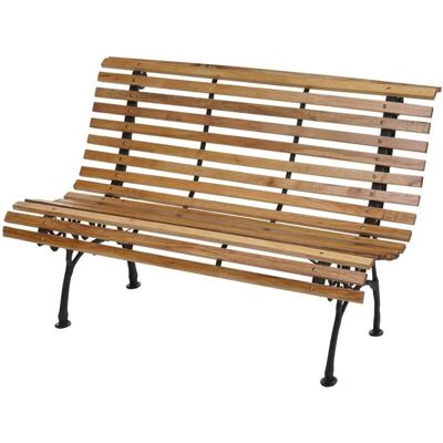 HEGELE - HHG-695 - Madera de pino - Marrón - Banco de jardín HEGELE - HHG-695 - Madera de pino - Marrón - Banco de jardín