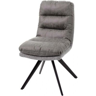 HHG Modelo 847 - Silla giratoria moderna - Gris HHG Modelo 847 - Silla giratoria moderna - Gris
