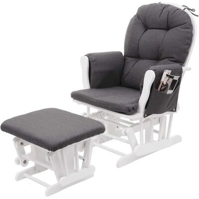 Fauteuil Mendler avec Pouf - Rotation, Remplissage Épais, Polyester - Publicité Fauteuil Mendler avec Pouf - Rotation, Remplissage Épais, Polyester - Publicité