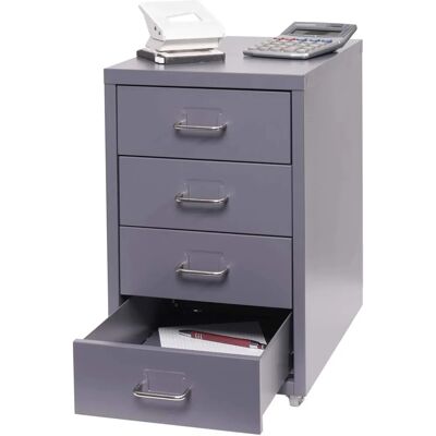 MENDLER Boston T851 Armoire à tiroirs en acier pour bureau - Rangement - Publicité MENDLER Boston T851 Armoire à tiroirs en acier pour bureau - Rangement - Publicité
