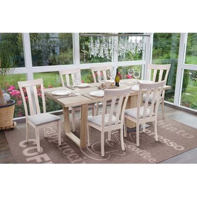 MCW - MCW-G46 - Hellgrau - Polyesterstoff - Esszimmerstuhl MCW - MCW-G46 - Hellgrau - Polyesterstoff - Esszimmerstuhl
