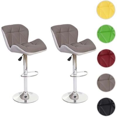 MCW A92 Taupe Moderner Küchenhocker - Höhenverstellbar MCW A92 Taupe Moderner Küchenhocker - Höhenverstellbar