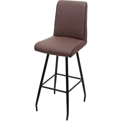 HHG - 944 - Marrone - Acciaio tessile - Bar Stool HHG - 944 - Marrone - Acciaio tessile - Bar Stool