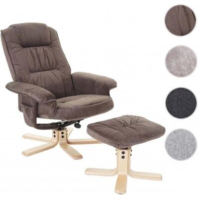 Fauteuil Relaxation Gris Clair Mendler - Chaises TV - Publicité Fauteuil Relaxation Gris Clair Mendler - Chaises TV - Publicité