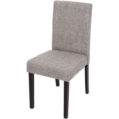 Silla de comedor gris Littau HHG - Muebles de comedor Silla de comedor gris Littau HHG - Muebles de comedor