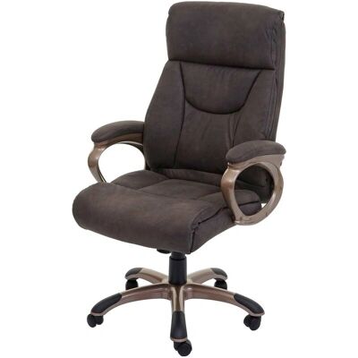 Sedia da ufficio HHG Dallas - Girevole esecutiva - Grigio scuro Sedia da ufficio HHG Dallas - Girevole esecutiva - Grigio scuro