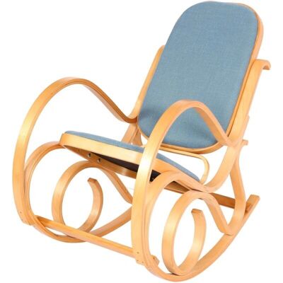 HHG - Mecedora M41 - Massivholz - Eichenlook - Relaxsessel HHG - Mecedora M41 - Massivholz - Eichenlook - Relaxsessel
