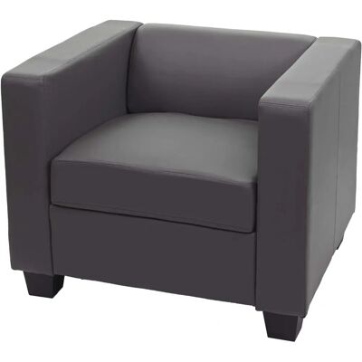 Fauteuil Mendler Lounge Moderne - Gris - Canapé - Publicité Fauteuil Mendler Lounge Moderne - Gris - Canapé - Publicité
