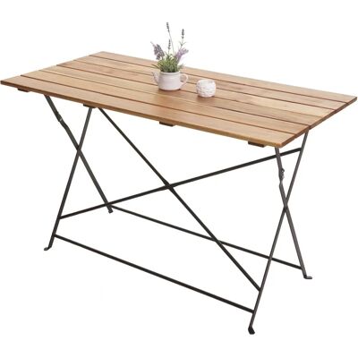 HW Leichtes Holz Garten Klapptisch - Outdoor-Möbel HW Leichtes Holz Garten Klapptisch - Outdoor-Möbel
