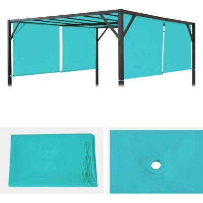 Mendler Couverture en Polycarbonate Azzurro pour Pergola - 4x3m - UV30+ - Publicité Mendler Couverture en Polycarbonate Azzurro pour Pergola - 4x3m - UV30+ - Publicité