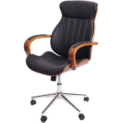 Sedia da ufficio HHG Modello 333 - Nero Sedia da ufficio HHG Modello 333 - Nero