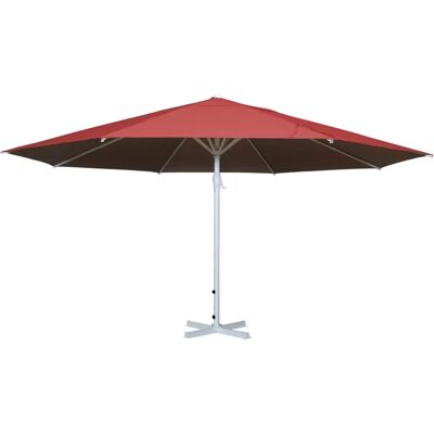 Mendler Meran II Sonnenschirm - 5m Achteck Winddicht Polyester Weiß Stange Mendler Meran II Sonnenschirm - 5m Achteck Winddicht Polyester Weiß Stange