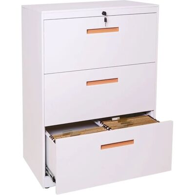MENDLER Armoire de Bureau HWC-A10 - Caisson en acier à verrouillage - Publicité MENDLER Armoire de Bureau HWC-A10 - Caisson en acier à verrouillage - Publicité