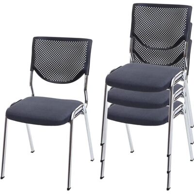 Chaise de Bureau Mendler T401 - Ergonomique, Empilable, Moustiquaire - Publicité Chaise de Bureau Mendler T401 - Ergonomique, Empilable, Moustiquaire - Publicité