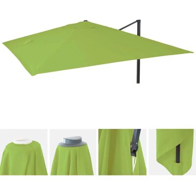 Housse Mendler Vert Clair pour Parasol Rectangulaire - Résistante aux Intempéries - Publicité Housse Mendler Vert Clair pour Parasol Rectangulaire - Résistante aux Intempéries - Publicité