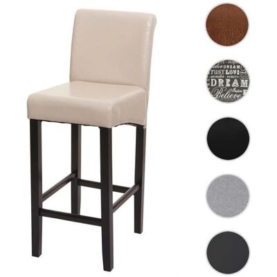 Tabouret de bar en bois MENDLER HWC-C33 - Style rétro - Publicité Tabouret de bar en bois MENDLER HWC-C33 - Style rétro - Publicité