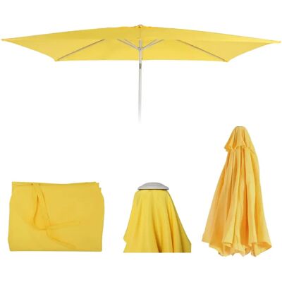 Housse de parasol Mendler - UV 50+ Résistante à l'eau 2x3m Jaune - Publicité Housse de parasol Mendler - UV 50+ Résistante à l'eau 2x3m Jaune - Publicité