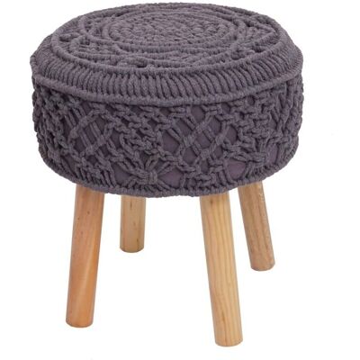 HHG - 482 - Dunkelgrau - Ø35 cm Sitz - Hocker HHG - 482 - Dunkelgrau - Ø35 cm Sitz - Hocker