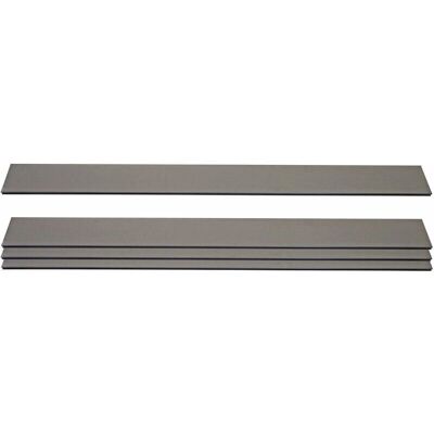 Hhg Sarthe Sichtschutzzäune - Set mit 4 - Grau Hhg Sarthe Sichtschutzzäune - Set mit 4 - Grau