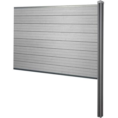 MCW Savoie-WPC-B Sichtschutzzaun - Sichtschutzzaun MCW Savoie-WPC-B Sichtschutzzaun - Sichtschutzzaun