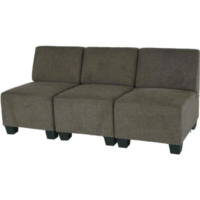MCW Moncalieri Modulares Sofa - Marron - 3-Sitzer - Modernes Lounge-Design MCW Moncalieri Modulares Sofa - Marron - 3-Sitzer - Modernes Lounge-Design