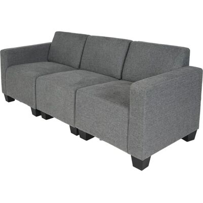 MCW Moncalieri Grauer Modular 3-Sitzer - Sofa MCW Moncalieri Grauer Modular 3-Sitzer - Sofa