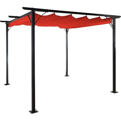MCW C42-3x3 Pergola - Sonnen- und Regenschutz MCW C42-3x3 Pergola - Sonnen- und Regenschutz