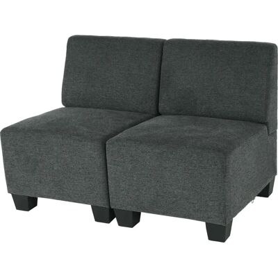 MCW Modular Canapé 2 Plätze Moncalieri - anthrazit - Lounge-Sofa MCW Modular Canapé 2 Plätze Moncalieri - anthrazit - Lounge-Sofa