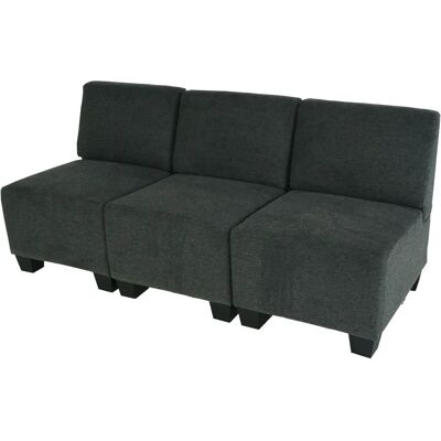 MCW Moncalieri 3-Sitzer Sofa - Modern Lounge Stil - Anthrazitgrau MCW Moncalieri 3-Sitzer Sofa - Modern Lounge Stil - Anthrazitgrau