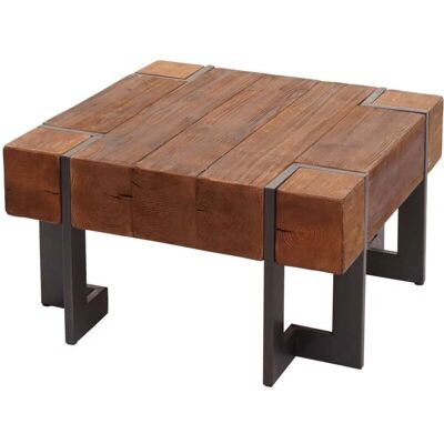 HHG - 887 - Marrón - Solid fir wood - Coffee Table HHG - 887 - Marrón - Solid fir wood - Coffee Table