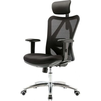 SIHOO - Stuhl - Ergonomisch - Schwarz - Bürostuhl SIHOO - Stuhl - Ergonomisch - Schwarz - Bürostuhl