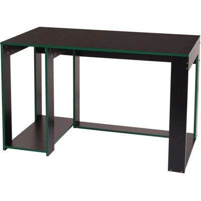 HHG 834 Schreibtisch - Computer, Büro - Schwarz-Grün HHG 834 Schreibtisch - Computer, Büro - Schwarz-Grün