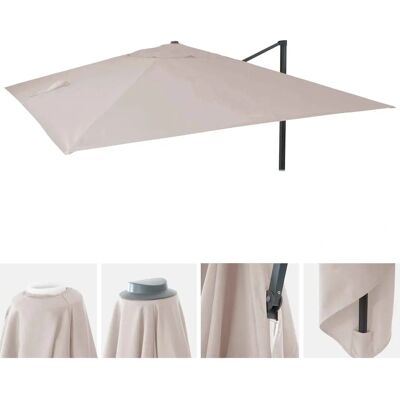 MENDLER - Housse de parasol rectangulaire 3x4m - UV et résistante - Publicité MENDLER - Housse de parasol rectangulaire 3x4m - UV et résistante - Publicité