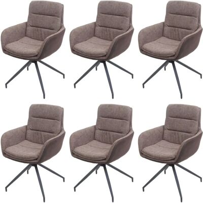 MCW - MCW-K32 - Dunkelbraun - Packung 6 - Esszimmerstuhl MCW - MCW-K32 - Dunkelbraun - Packung 6 - Esszimmerstuhl