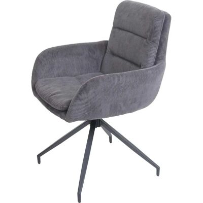 MCW - K32 - Grau - Polyester - Dining Chair MCW - K32 - Grau - Polyester - Dining Chair