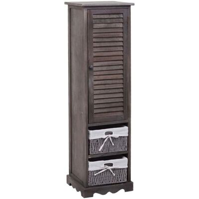 HHG - 674 - Gris-marrón - 120x27x29cm - mueble de baño HHG - 674 - Gris-marrón - 120x27x29cm - mueble de baño