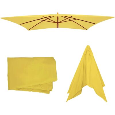 Housse de parasol Mendler - UV 50 Polyester déperlant - 3x4m - Protection extérieure - Publicité Housse de parasol Mendler - UV 50 Polyester déperlant - 3x4m - Protection extérieure - Publicité