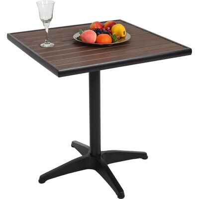 Table d'extérieur Mendler - Surface en polywood résistante aux intempéries - 74x70x70cm - Publicité Table d'extérieur Mendler - Surface en polywood résistante aux intempéries - 74x70x70cm - Publicité