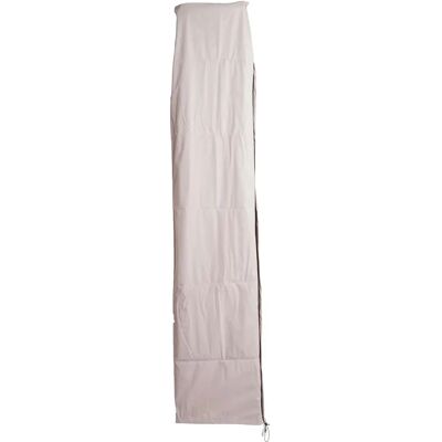 Housse pour parasol Mendler 3,5x3,5m Gris crème - Protection - Publicité Housse pour parasol Mendler 3,5x3,5m Gris crème - Protection - Publicité