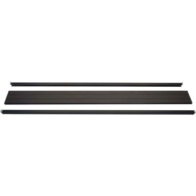 HHG - Sarthe - Anthrazit - WPC - Privacy screen end set HHG - Sarthe - Anthrazit - WPC - Privacy screen end set