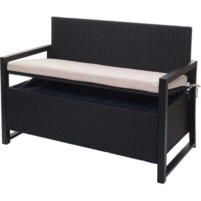 MENDLER Banc de jardin polyrotin HWC-F39 - Mobilier de jardin - Publicité MENDLER Banc de jardin polyrotin HWC-F39 - Mobilier de jardin - Publicité