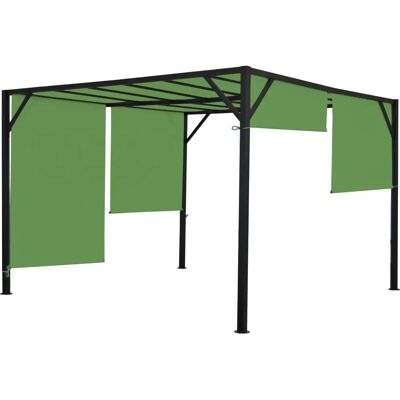 MCW Beja-3x4m Pergola - Wasserabweisend, Verstellbar, Langlebig MCW Beja-3x4m Pergola - Wasserabweisend, Verstellbar, Langlebig